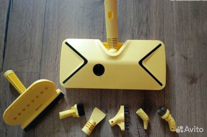 Пароочиститель polaris,8 насадок, новый