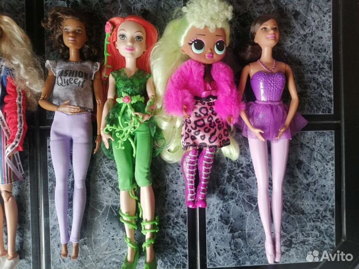 Куклы Барби, монстер хай, леди баг, LOL OMG Эльза