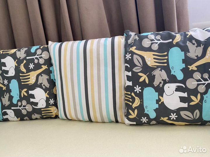 Бортики-подушки новые