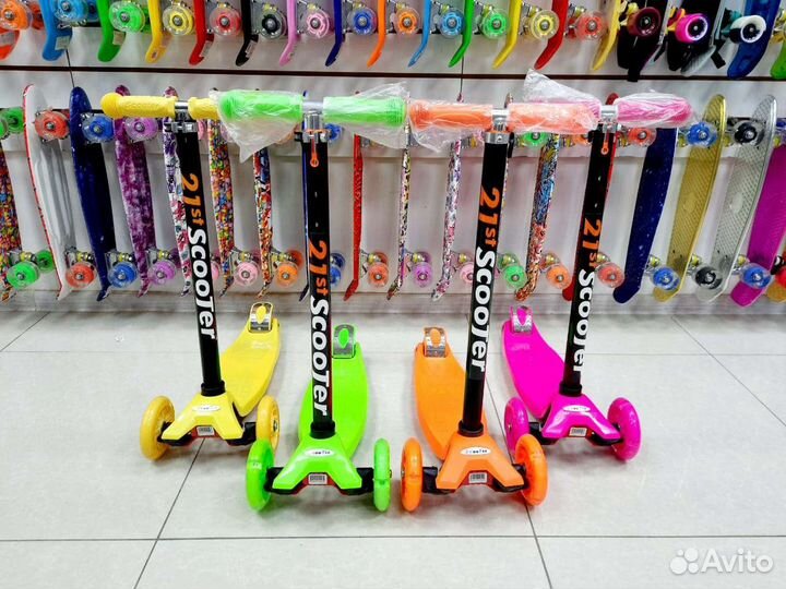 Детский самокат Макси Scooter 21st