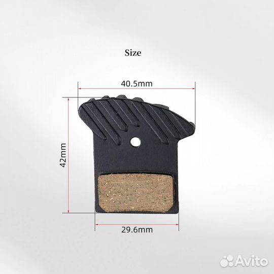 Тормозные колодки для электросамокатов и велосипед