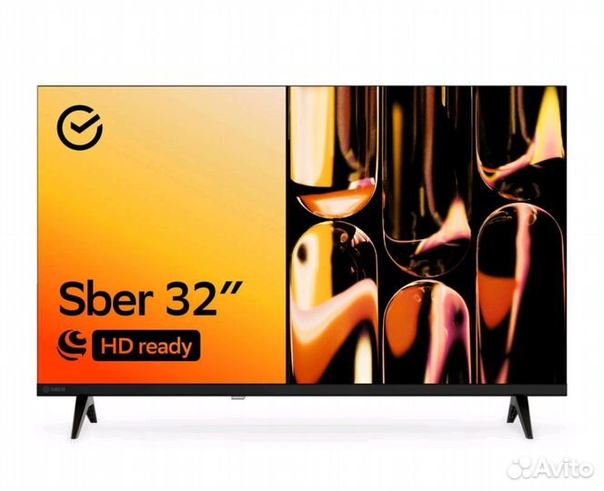 Смарт телевизор Sber SDX-32Н2123B 2024