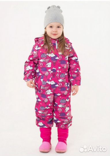Комбинезон демисезонный фирмы Emson +шапочка
