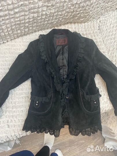 Кожаный пиджак