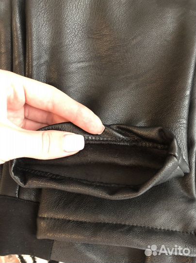 Кожаные штаны для беременных