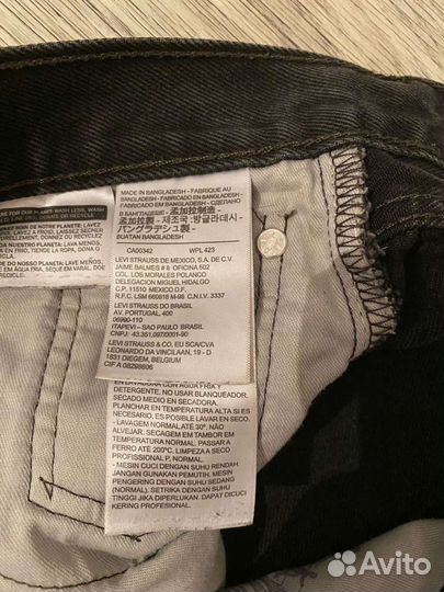 Джинсы levis оригинал