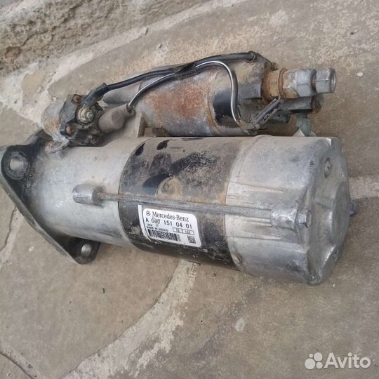 Стартер mercedes