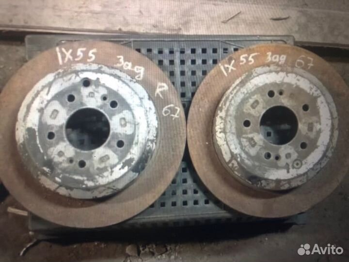 Тормозные диски заднее Hyundai Ix55