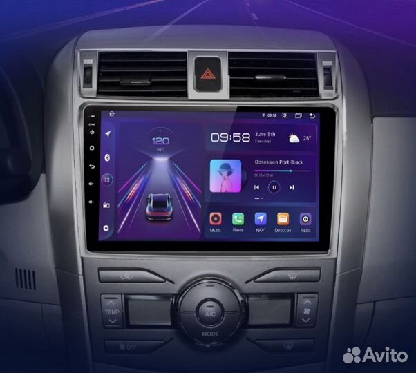 Магнитола Toyota Corolla (2006-2013г) Android