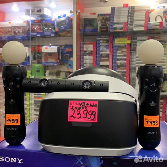 Sony Viar vr шлем очки PS4 V2 + camera V2