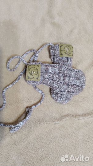 Варежки без пальца, ребенка