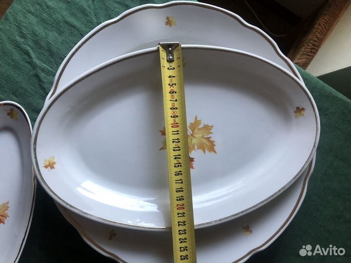 Блюда из набора столовой посуды СССР