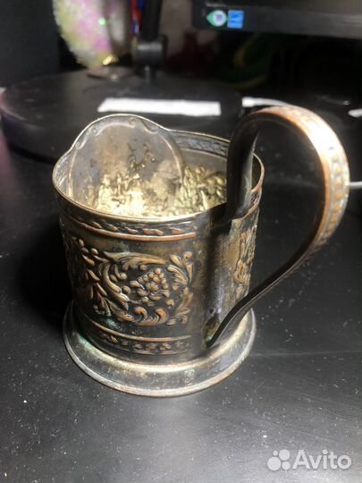 Подстаканник СССР Минин и Пожарский