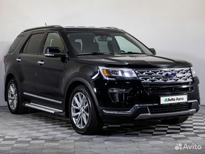 Ford Explorer 3.5 AT, 2018, 87 166 км