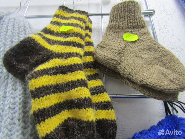 Носки вязаные