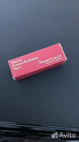 Kurkdjian baccarat rouge 540 extrait