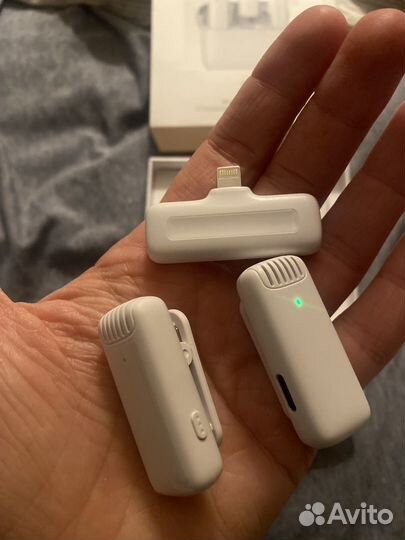 Беспроводные петличные микрофоны для iPhone