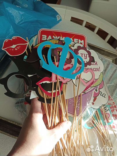 Реквизит, фотобутофория, речевые облака