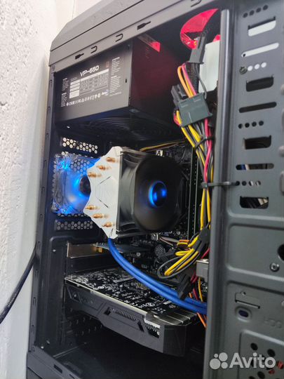 Игровой пк Core i5 6Th 1050Ti озу 16 SSD 480+HDD