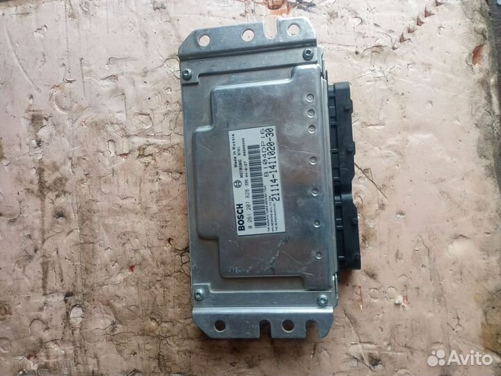 Эбу Блок Управления Двигателем ваз 2114 2110 1.6л