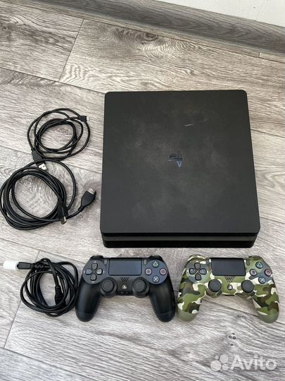 Sony PS4 Slim 500gb + 2 геймпада