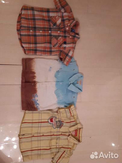 Рубашки детские