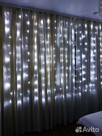 Гирлянда на окна