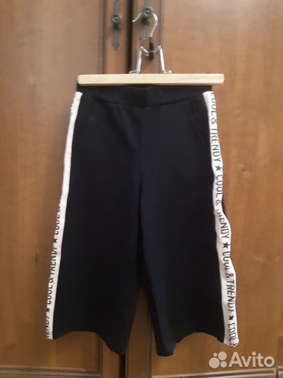 Брюки кюлоты для девочек