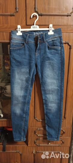 Джинсы скинни р.46