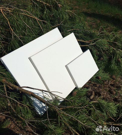 Холсты на подрамнике грунтованные