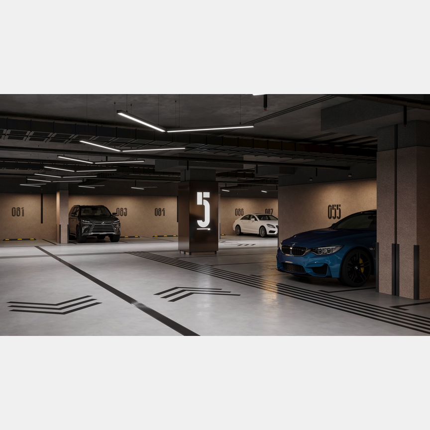 2-к. квартира, 61 м², 8/44 эт.