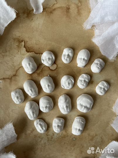 Личики для ватных игрушек