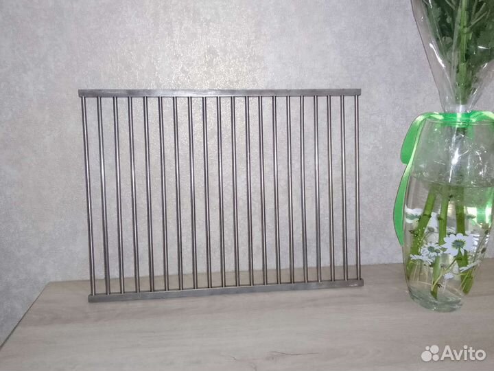 Решетка для гриля нержавейка 300х400мм