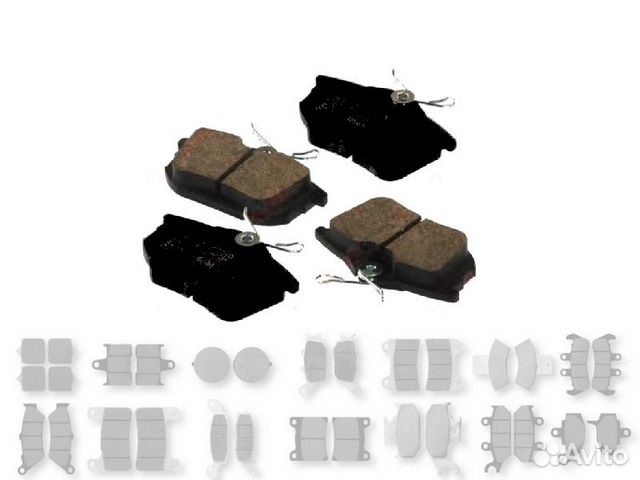 Колодки задние Mitsubishi Carisma, Colt 6