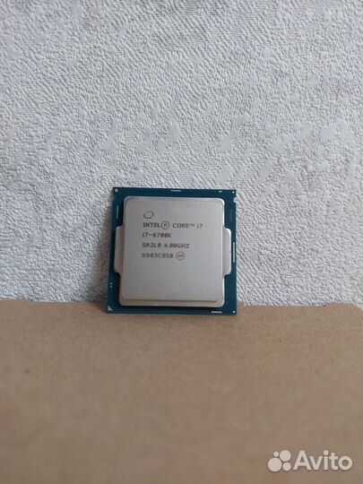 Процессор Intel Core i7 6700k