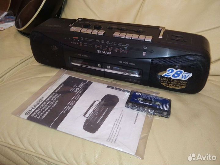 Магнитофон Sharp WQ-293Z(BK). QT