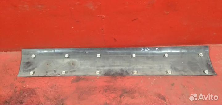 Шевроле Нива молдинг двери передний правый синий