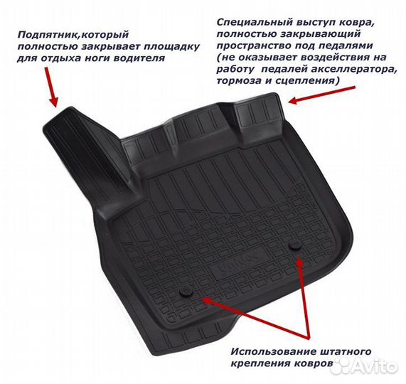 Коврики Norplast Mercedes-Benz E (W211) 2002-2009