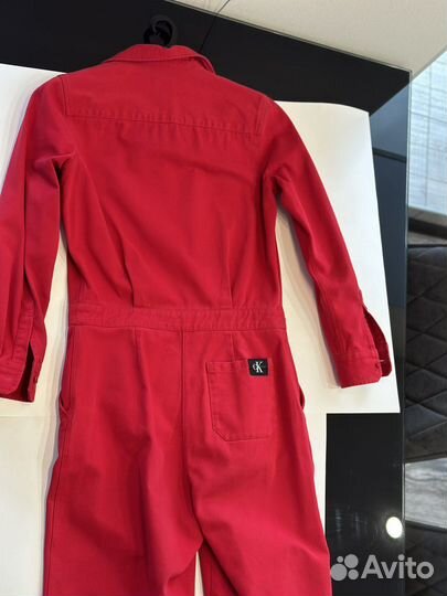 Calvin klein комбенизон красный