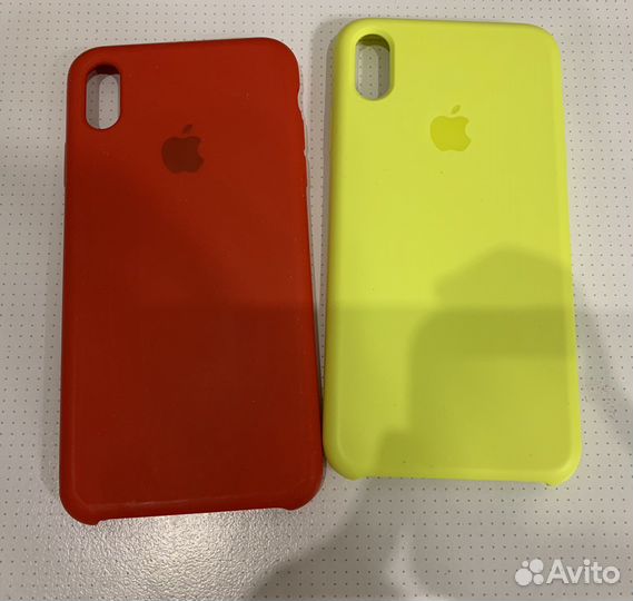 Чехлы для iPhone XS max (цена за оба)
