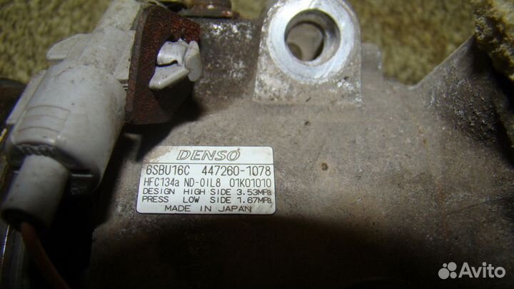 Компрессор кондиционера Lexus RX 300/330/350/400h