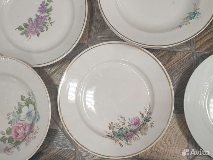 Фарфоровые тарелки СССР