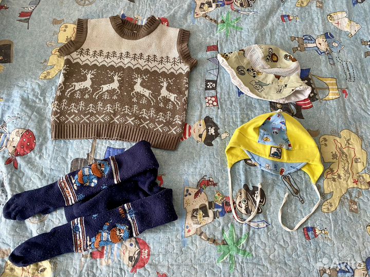 Пакет одежды на мальчика 92 98