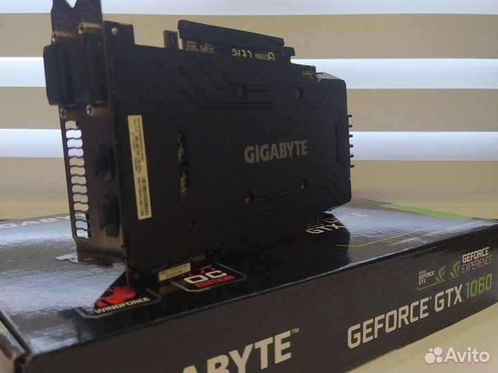 Видеокарта gtx 1060 6gb
