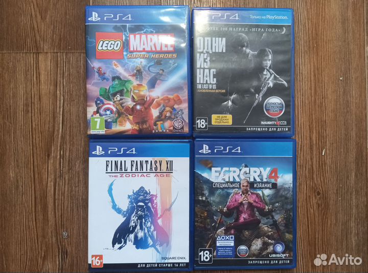 Игры ps4