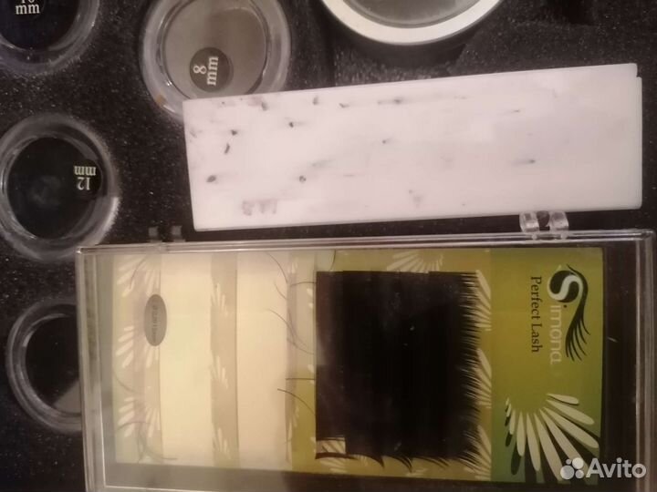 Набор для наращивания 2 чемоданчика, клей свежий