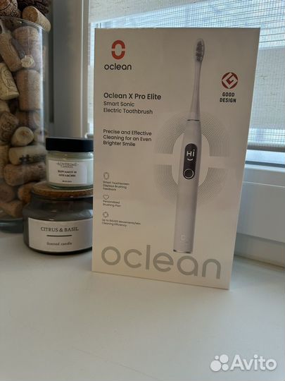 Электрическая зубная щетка Oclean X Pro Elite
