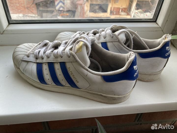 Кроссовки мужские adidas superstar кожаные 42 разм