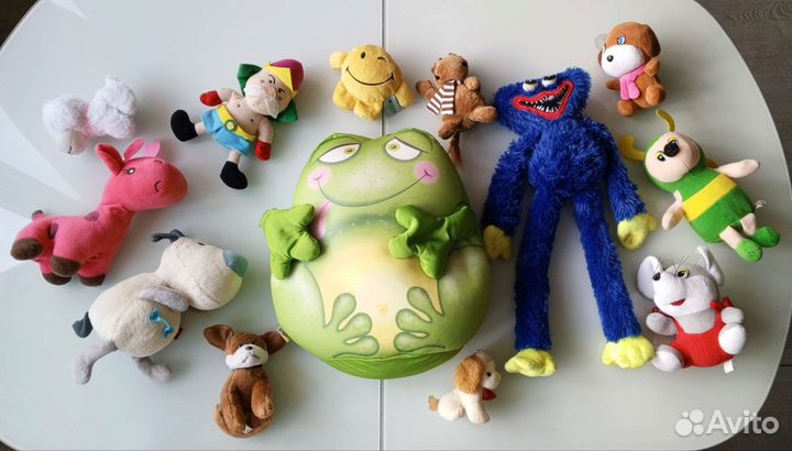 Мягкие игрушки разные