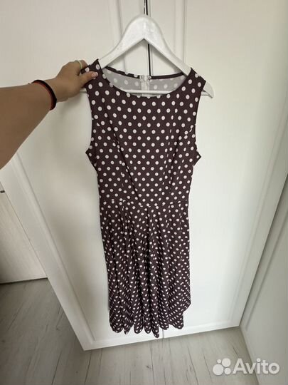 Платье в горох